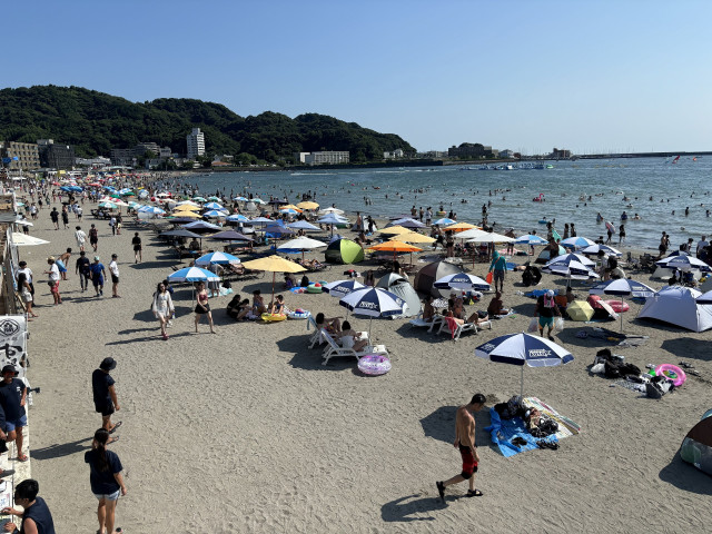 【逗子市】逗子海水浴場